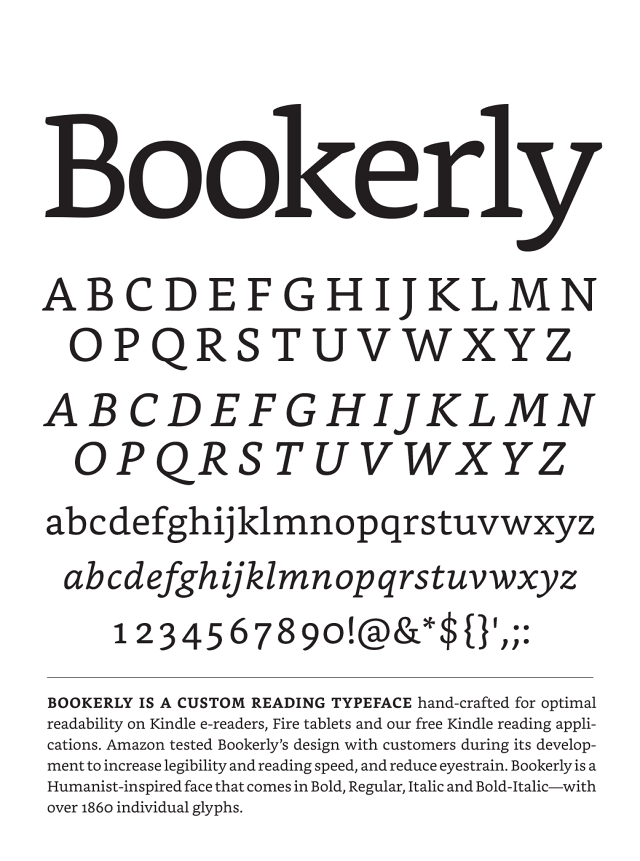 Kindle Typography