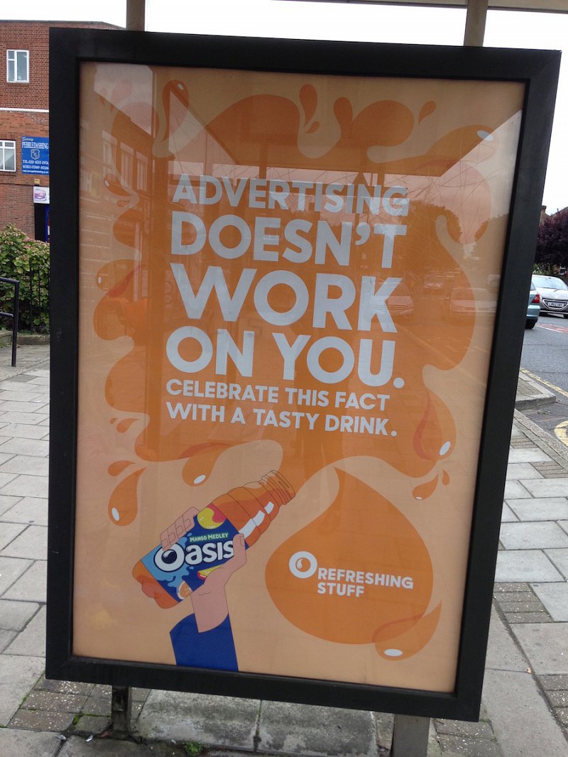 Advertising Doesn't Work On You